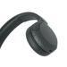 Sony WH-CH520, Wireless On-Ear Bluetooth Headphones with Mic, Up to 50 Hours of Playtime, Quick charging, Multipoint Connectivity, Fast Charge, Black-7
