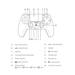 Sony PS5 DualSense Wireless Controller, Grey Camo-5 Sony PS5 DualSense Wireless Controller, Grey Camo-5