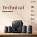 Sony SA-D40M2 4.1 Ch Home Theatre System with Bluetooth and USB Connectivity-3 Sony SA-D40M2 4.1 Ch Home Theatre System with Bluetooth and USB Connectivity-3