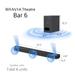Sony Bravia Theatre Bar 6(HT-B600) 5.1(3.1.2) channel Dolby Atmos/DTS:X Soundbar with powerful Wireless subwoofer, 2-Upfiriing Speaker, Voice Zoom3, BCA App, Bluetooth, HDMI eARC, Remote Control-6