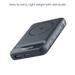 Stuffcool 10000 mAh Power Bank, PB9018W Grey-4