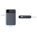 Stuffcool 10000 mAh Power Bank, PB9018W Grey-6
