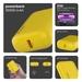 Stuffcool 10000 mAh Power Bank, Palm Smallest Yellow-2