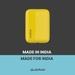 Stuffcool 10000 mAh Power Bank, Palm Smallest Yellow-4