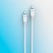 Stuffcool Tug Type C To Type C 100 W E-Mark 120 cm (1.2 m) PET Braided Power Cable,White-2