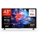 TCL 109.22 cm (43 inch) 4K UHD Google TV, 43V6C, Black-1