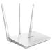 Tenda F3 300Mbps Wireless Router with 3 External Antennas - White-1