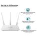 Tenda F3 300Mbps Wireless Router with 3 External Antennas - White-3