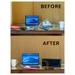 Tidy Up! Wire Bin with Spike Buster/Power Strip/Surge Protector, Black-4