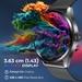 Titan Crest Premium Metal Smartwatch with 3.63 cm (1.43 inch) AMOLED Display, BT Calling, AI Voice Assistant, 100+ Sports Modes & IP68 Water Resistance (Black Leather)-2
