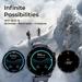 Titan Celestor Smartwatch with Advanced GPS, Altimeter, Barometer & Compass, 3.6 CM AMOLED Display with AOD, Piezoelectric Functional Crown, Single Sync BT Calling Black Eclipse (Black)-3