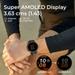 Titan Celestor Smartwatch with Advanced GPS, Altimeter, Barometer & Compass, 3.6 CM AMOLED Display with AOD, Piezoelectric Functional Crown, Single Sync BT Calling Black Eclipse (Black)-4