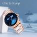 Titan Smart ELIXIR Smartwatch, Rose Gold + White-3 Titan Smart ELIXIR Smartwatch, Rose Gold + White-3