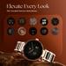 Titan Smart ELIXIR Smartwatch, Rose Gold + White-6 Titan Smart ELIXIR Smartwatch, Rose Gold + White-6