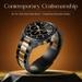 Titan Smart HERITAGE Smartwatch with 3.63 cm (1.43 inch) AMOLED Display, Black+Rose Gold-2 Titan Smart HERITAGE Smartwatch with 3.63 cm (1.43 inch) AMOLED Display, Black+Rose Gold-2