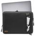 Tomtoc Defender Laptop Sleeve for Up to 35.56 cm (14 Inch) Laptop with Safeguard Laptop Bottom Corner, Black A13-C01D01-2