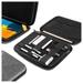 Tomtoc Hardshell Tablet Case for iPad Air/Pro with 360 Degree Superior Protection, Grey A06-002G-4