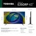 Toshiba 109.2 cm (43 Inch) 4K UHD TV, 43E350RP-20 Toshiba 109.2 cm (43 Inch) 4K UHD TV, 43E350RP-20