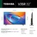 Toshiba 81.3 cm (32 inch) HD TV, 32V35RP-2