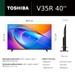 Toshiba 101.6 cm (40 inch) Full HD TV, 40V35RP-2 Toshiba 101.6 cm (40 inch) Full HD TV, 40V35RP-2