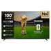 Toshiba 254 cm (100 inch) 4K MiniLED VIDAA TV, Black, 100Z670SP-1