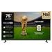 Toshiba 190 cm (75 inch) Ultra HD 4K Mini QLED TV, 75Z670SP, Black-1