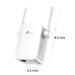 TP-Link TL-WA855RE N300 Universal Wireless Range Extender, Broadband/WiFi Extender, Wi-Fi Booster/Hotspot with 1 Ethernet Port and 2 External Antennas, Plug and Play, Built-in Access Point Mode-3