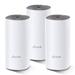TP-Link Deco E4 1 to 2 Gbps Whole Home Mesh Wi-Fi System, Seamless Roaming and Speedy (AC1200) for Large Home, Work with Amazon Echo/Alexa, Router and WiFi Booster Replacement, Parent Control Router, Pack of 3-1