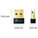 TP-Link UB500 Bluetooth 5.0 Nano USB Adapter for PC, 5.0 Bluetooth Dongle Receiver Supports Windows 11/10/8.1/7 for Desktop, Laptop, Mouse, Keyboard, Printers, Headsets, Speakers, PS4/Xbox Controllers (UB500)-4