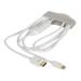 UltraProlink MP340 1.8 m MINI Display Port to HDMI Cable Adapter, White-3