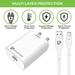 UltraProlink UM1135 44 W Multi Protocol Fast Travel Charger with 100 cm (1 m) Fast Charging Cable-5