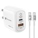 UltraProlink 125 W Dual USB Multi-Protocol Fast Travel Charger with 100 cm (1 m) Type-C to Type-C Cable-1