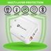 UltraProlink 125 W Dual USB Multi-Protocol Fast Travel Charger with 100 cm (1 m) Type-C to Type-C Cable-5