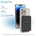 Urbn 10000 mAh 15 W MagTag Power Bank with Stand, Black-5