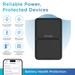 Urbn 10000 mAh 15 W MagTag Power Bank with Stand, Black-8
