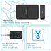 Urbn 10000 mAh 15 W MagTag Power Bank with Stand, Black-9