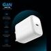Urbn 25 W PD GaN Wall Adapter, White-2