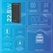 Urbn 20000 mAh 22.5 W Power Bank, Black, UPR211-4 Urbn 20000 mAh 22.5 W Power Bank, Black, UPR211-4