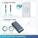 Urbn 20000 mAh 22.5 W Power Bank, Blue, UPR211-6