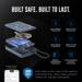 Urbn One Aero 10000 mAh Magsafe Power Bank, Blue, UPR127-6 Urbn One Aero 10000 mAh Magsafe Power Bank, Blue, UPR127-6