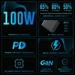 Urbn PD GaN Multi-Utility Adapter 100 W, Black-6 Urbn PD GaN Multi-Utility Adapter 100 W, Black-6