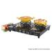 Usha Ebony GS4001 Cooktop with 4 Brass Burners-4