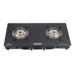 Usha Ebony GS2001 Cooktop with 2 Brass Burners-3 Usha Ebony GS2001 Cooktop with 2 Brass Burners-3