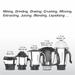 Vidiem Vector Premium MG 575 A Mixer Grinder-2 Vidiem Vector Premium MG 575 A Mixer Grinder-2