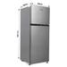 Voltas Beko 230L 1 Star Frost Free Refrigerator (RFF270EW0XIR0I0000GD Brushed Silver, Stabilizer Free Operation)-14 Voltas Beko 230L 1 Star Frost Free Refrigerator (RFF270EW0XIR0I0000GD Brushed Silver, Stabilizer Free Operation)-14