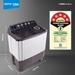 Voltas Beko 7.5 kg Semi Automatic, Double Water Fall, 4 Wash Program, Special Pulsator, Fast Dry, Grey, 5 Star (GRSSWH4PTR0)-2