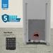 Voltas Beko 6.5 kg Top Load, 700 RPM, Double Water Fall, 4 Wash Program, Wing Pulsator, Lint Filter, Grey, 5 Star (WTL6504UEA)-8