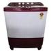 Voltas Beko 9 Kg Semi-Automatic Twin Tub Washing Machine, BRSSWH4PTD, Burgundy-1