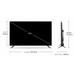 VW 140 cm (55 inches), Pro Series 4K Ultra HD Smart QLED Google TV, Black, VW55GQ1-6