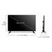 VW 109 cm (43 inches), OptimaX Series Full HD Smart QLED Android TV, Black, VW43AQ1-5